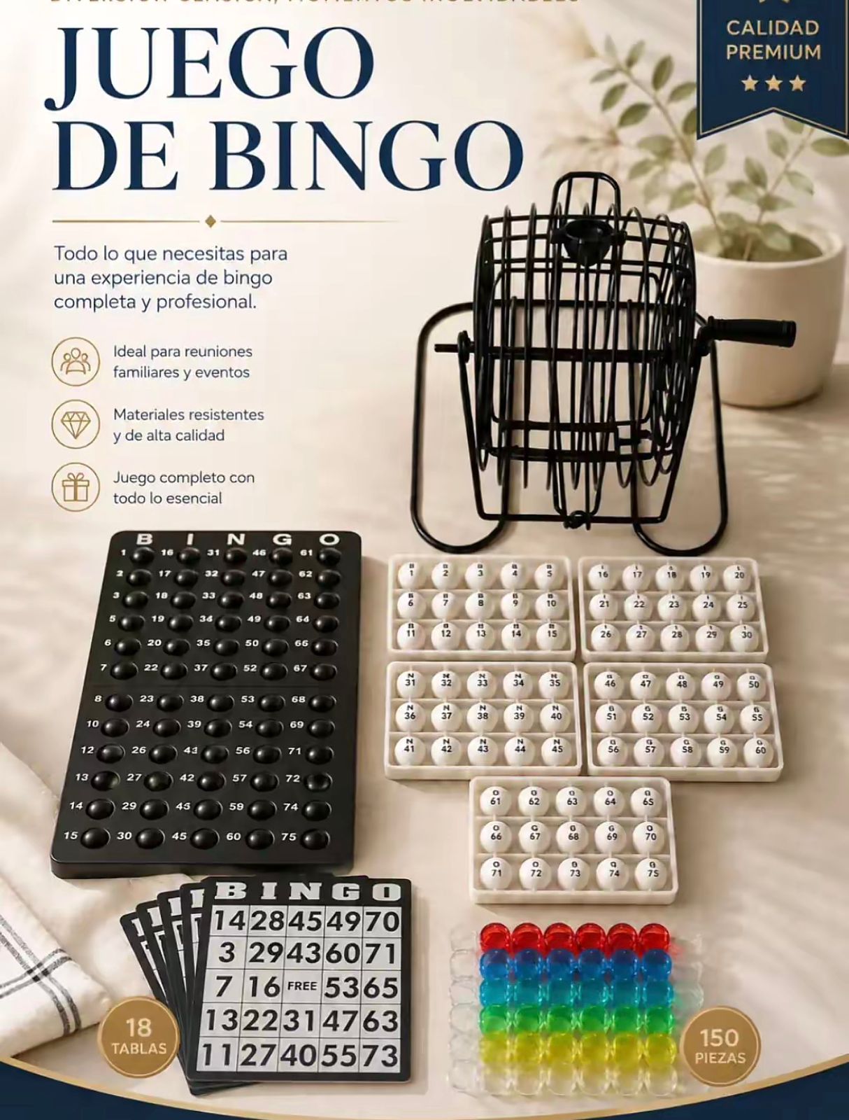 Bingo Metálico